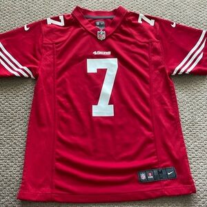 NFL 49ers Kaepernick Jersey Kids Size Medium 10/12